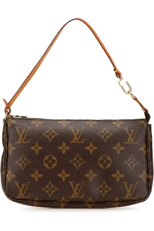 LOUIS VUITTON 2002 Monogram Pochette Accessoires Schultertasche
