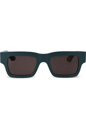 Alexander McQueen Sonnenbrille mit eckigem Gestell