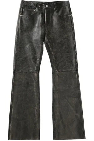 ENFANTS RICHES DEPRIMES Leather trousers