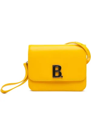 Balenciaga 2007 kleine Box B Flap Umhängetasche aus glänzendem Kalbsleder