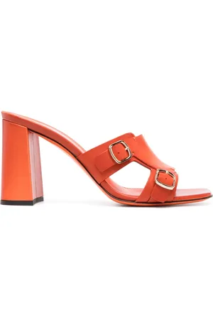 santoni Mules mit Schnallen