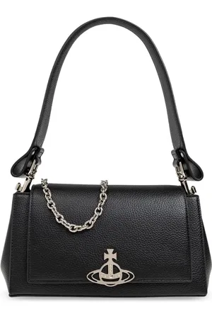 Vivienne Westwood Schultertasche mit Haselnussbraun