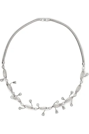 Lanvin Halskette mit Kristallen