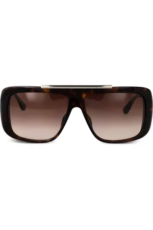 Alexander McQueen Eckige Oversized-Sonnenbrille
