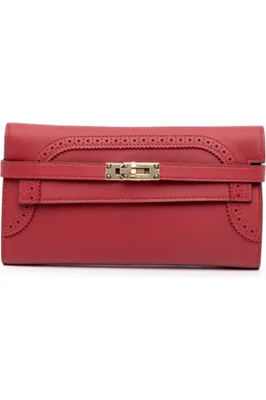 Hermès 2016 Swift Ghillies Kelly Longue Wallet long wallets