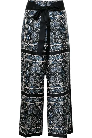 Max Mara Patty Cropped-Hose mit grafischem Print