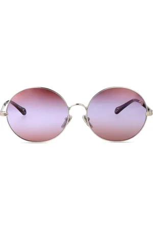 Chloé Runde Sonnenbrille mit Farbverlauf