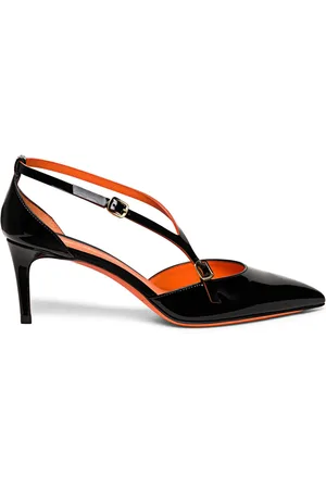 santoni Pumps mit spitzer Kappe