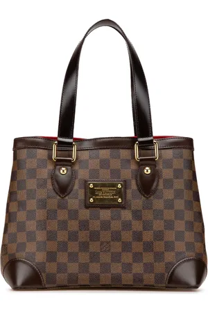 LOUIS VUITTON 2007 Damier Ebene Hampstead PM Tote Bag