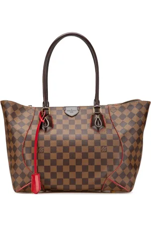 LOUIS VUITTON 2016 Damier Ebene Caissa MM Tote Bag
