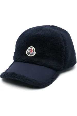 Moncler Baseballkappe mit Logo-Patch
