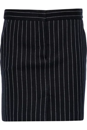Max Mara Kircsh Minirock mit Nadelstreifen