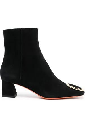 santoni Stiefeletten mit Schnalle