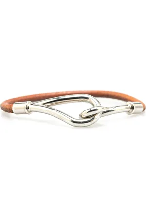 Hermès 20th Century Jumbo Hook Lederarmband