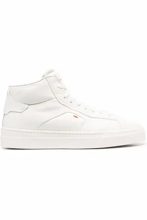 santoni High-Top-Sneakers mit Logo