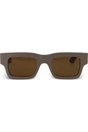 Alexander McQueen Breite Sonnenbrille