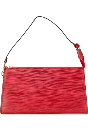 LOUIS VUITTON 2002 Epi Pochette Accessoires Schultertasche