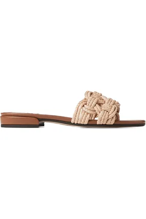 Jimmy Choo Flache Chara Sandalen