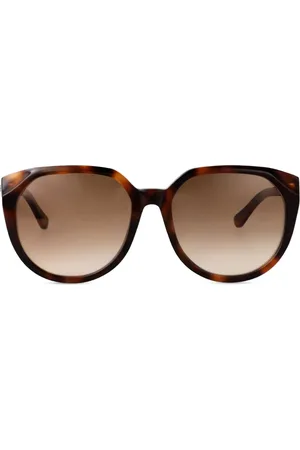 Chloé Oversized-Sonnenbrille in Schildpattoptik