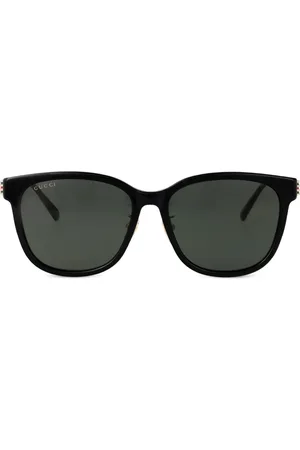 Gucci Sonnenbrille mit Web-Detail