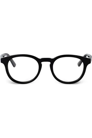 Alexander McQueen Brille mit ovalem Gestell