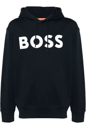 HUGO BOSS Hoodie mit Logo-Print