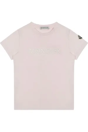 Moncler T-Shirt mit Logo-Stickerei