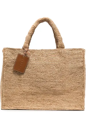 MANEBI Shopper aus gewebtem Bast