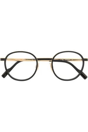 Cazal Runde Brille mit Glanzoptik