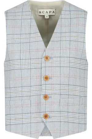 Scapa Checked waistcoat