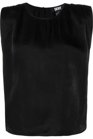 DKNY Top mit rundem Ausschnitt