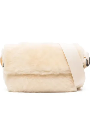 Jil Sander Tasche mit Fleece-Textur