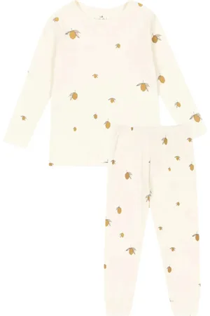 Konges Sløjd Pyjama mit Zitronenmotiv