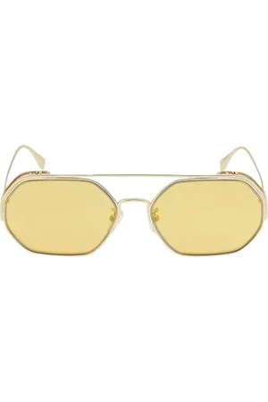 Fendi Geometric-frame sunglasses