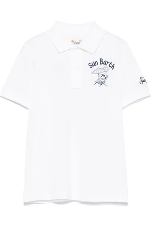 MC2 SAINT BARTH Poloshirt mit grafischem Print