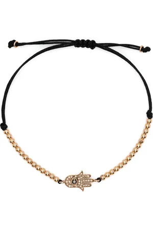 ANIL ARJANDAS 18kt Hamsa Hand Rotgoldarmband mit Diamanten