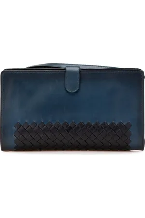 Bottega Veneta 2012-2024 Intrecciato Trimmed Nappa Wristlet clutch bag
