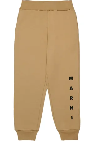 Marni Logo-print trousers