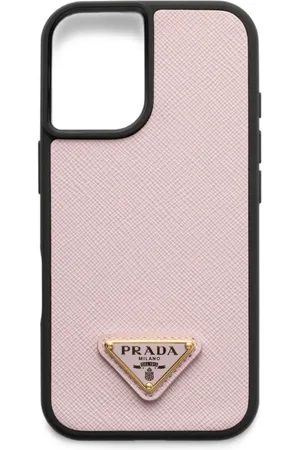 Prada IPhone 16-Hülle aus Saffiano-Leder