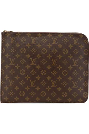 LOUIS VUITTON 1996 Monogram Poche-Documents Portfolio 30 clutch bag
