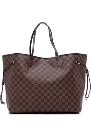 LOUIS VUITTON 2013 Damier Ebene Neverfull GM Shopper