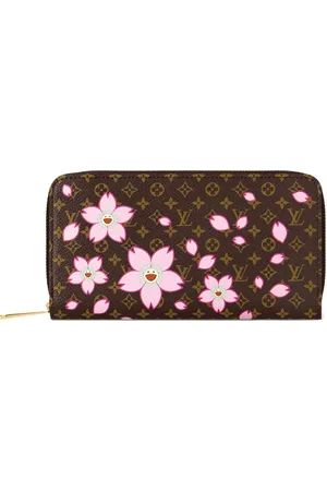 LOUIS VUITTON X Takashi Murakami "Sakura Brown" wallet