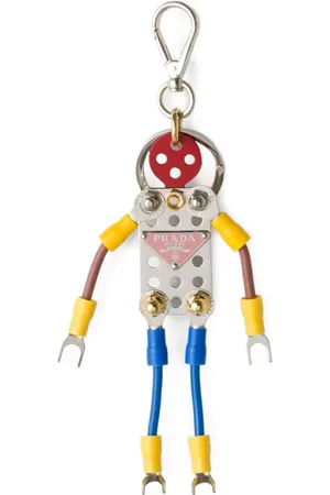 Prada Schlüsselanhänger mit Roboteranhänger
