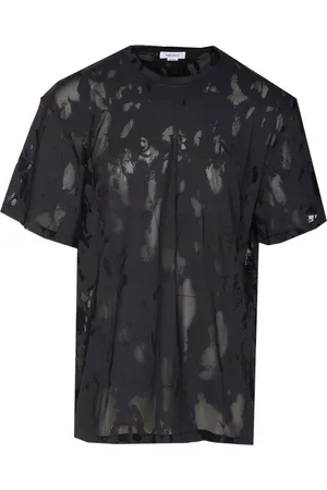 Alexander McQueen T-Shirt mit Jacquard-Logo
