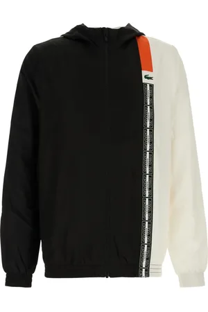 Lacoste Cotton hooded jacket