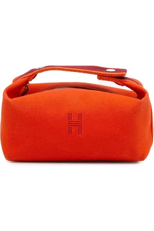 Hermès 2020-2024 kleine Toile Bride A Brac Kosmetiktasche