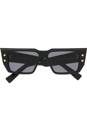 Balmain Sonnenbrille mit eckigem Gestell