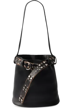 Prada Stud-embellished bucket bag