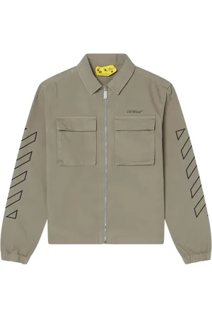 OFF-WHITE Jacke mit diagonalen Streifen