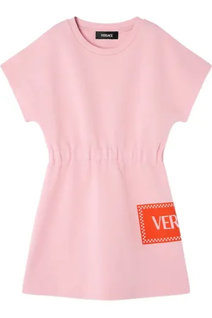 VERSACE Kleid mit Logo-Print